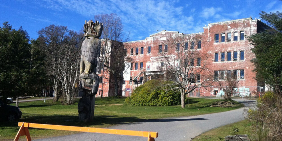 St Michael's Residential School in Alert Bay